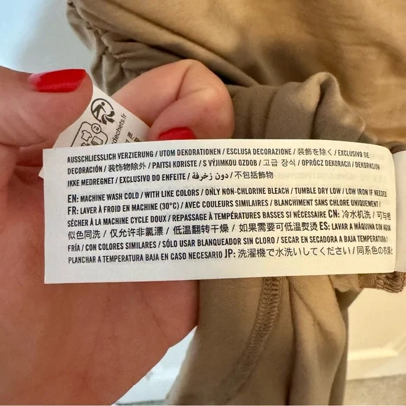 Abercrombie & Fitch | The A&F Paloma Maxi Dress, Tan Color, Modal, Size MP - NWT - Picture 12 of 12